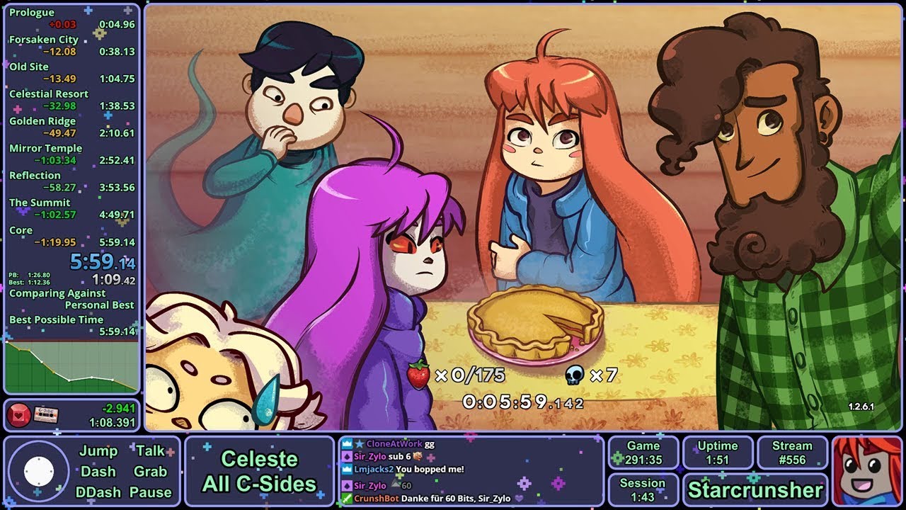 Celeste - All C-Sides in 5:59.142 IGT - YouTube