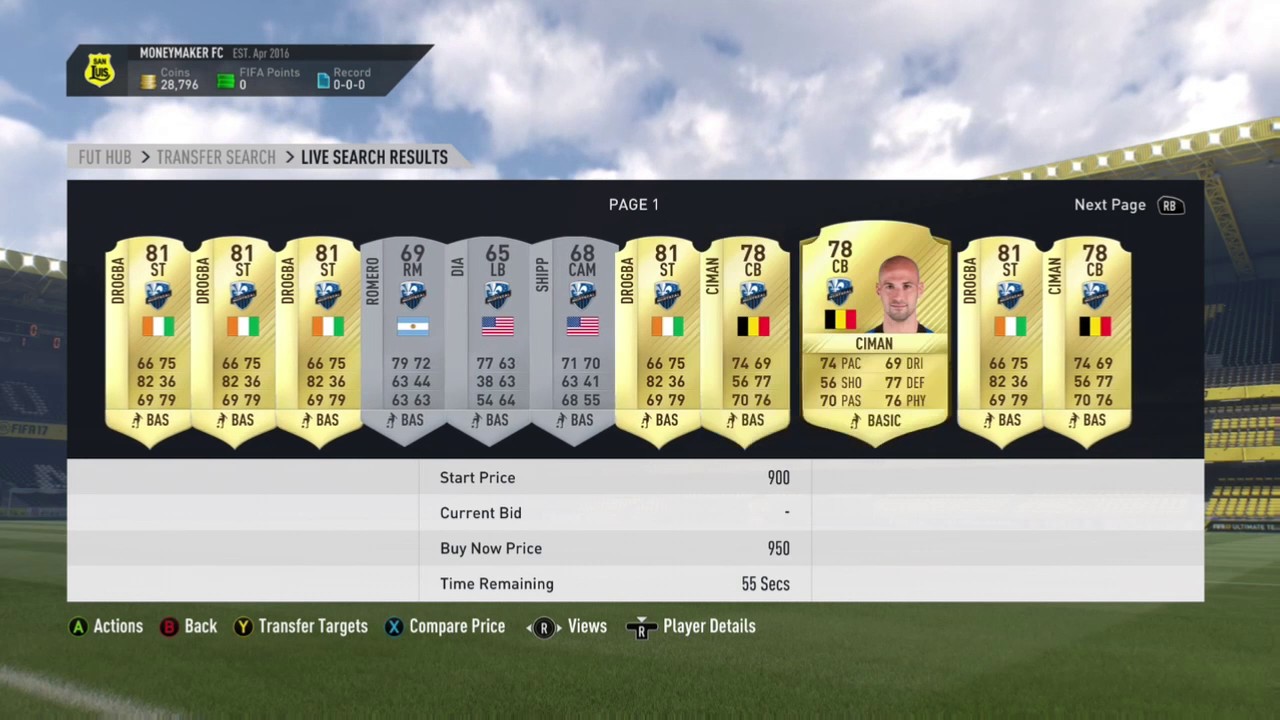 MAKE EASY PROFIT ON THESE PLAYERS! FIFA 17 TRADING TO 100K