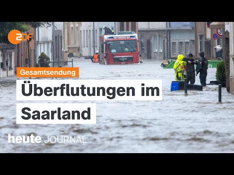 heute journal vom 17.05.24 Überflutungen Saarland, Boeing in der Krise, Coppola in Cannes (english)