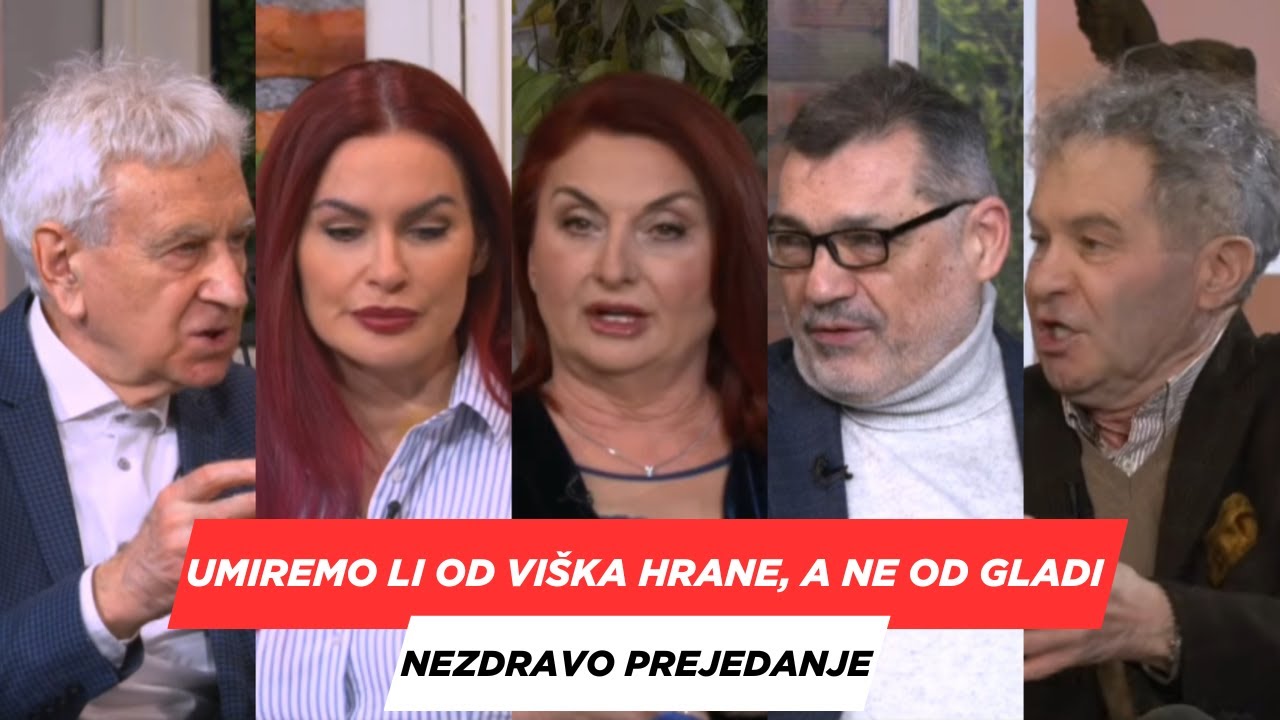 POSLE RUCKA - Umiremo li od viska hrane, a ne od gladi - Prekomerna, nezdrava ishrana