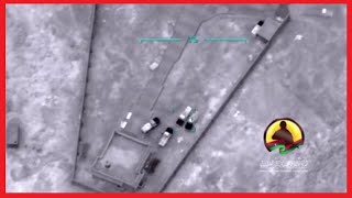 🇱🇾 🇹🇷 Libya, Bayraktar drone  targeted the supplies Haftar's Mercenaries