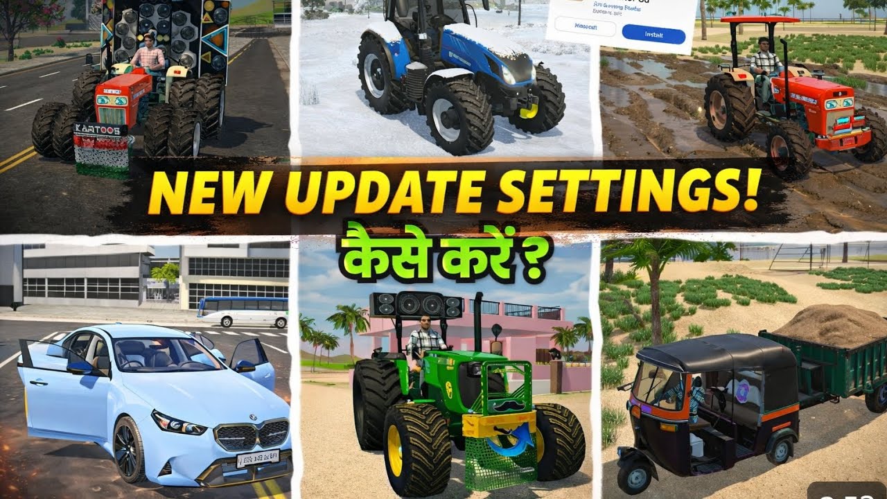 New update Indian vehicle simulator 3D game 