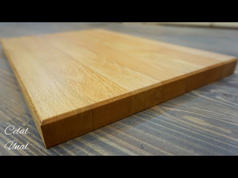 Woodworking / Cutting board / Kesme tahtası
