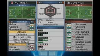 FULL FORMASI 4-3-3 TERBAIK AUTO MENANG WINNING ELEVEN PS2