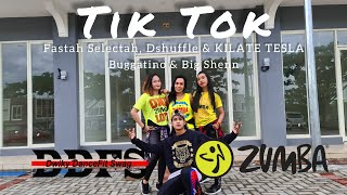 Fastah Selectah, Dshuffle & KILATE TESLA - TikTok ft. Buggatino & Big Shenn | ZUMBA | FITNESS | Bppn