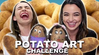 Potato Art Challenge - Merrell Twins