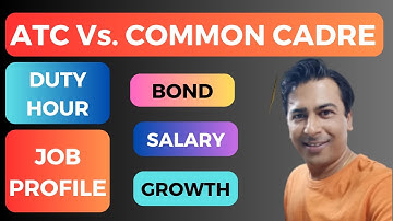 aai common cadre vs. aai atc\which one is better\job profile\salary\bond\