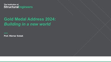 Gold Medal Address 2024