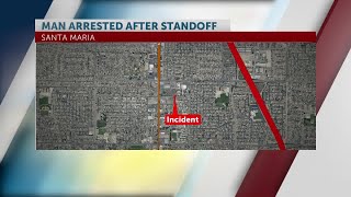Santa Maria man arrested after road rage incident turns into violent standoff