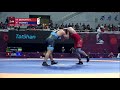 Qual. FS - 97 kg: S. MUHADYYEV (TKM) v. R. YAZDANI (IRI)