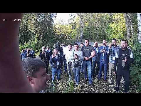 Тестировании антивандальной камеры HiWatch DS-I102 на семинаре компании Протэк Новосибирск 2019