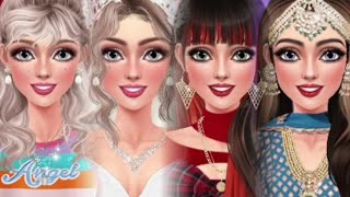 Fashion Star  Makeup Game | Doll Makeup | Wedding Look | Party | College| Modern & Traditional screenshot 2