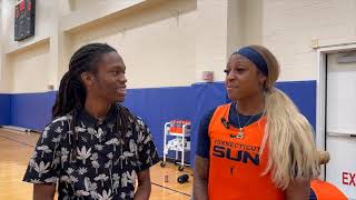 Interview With Tiffany Mitchell Of Connecticut Sun