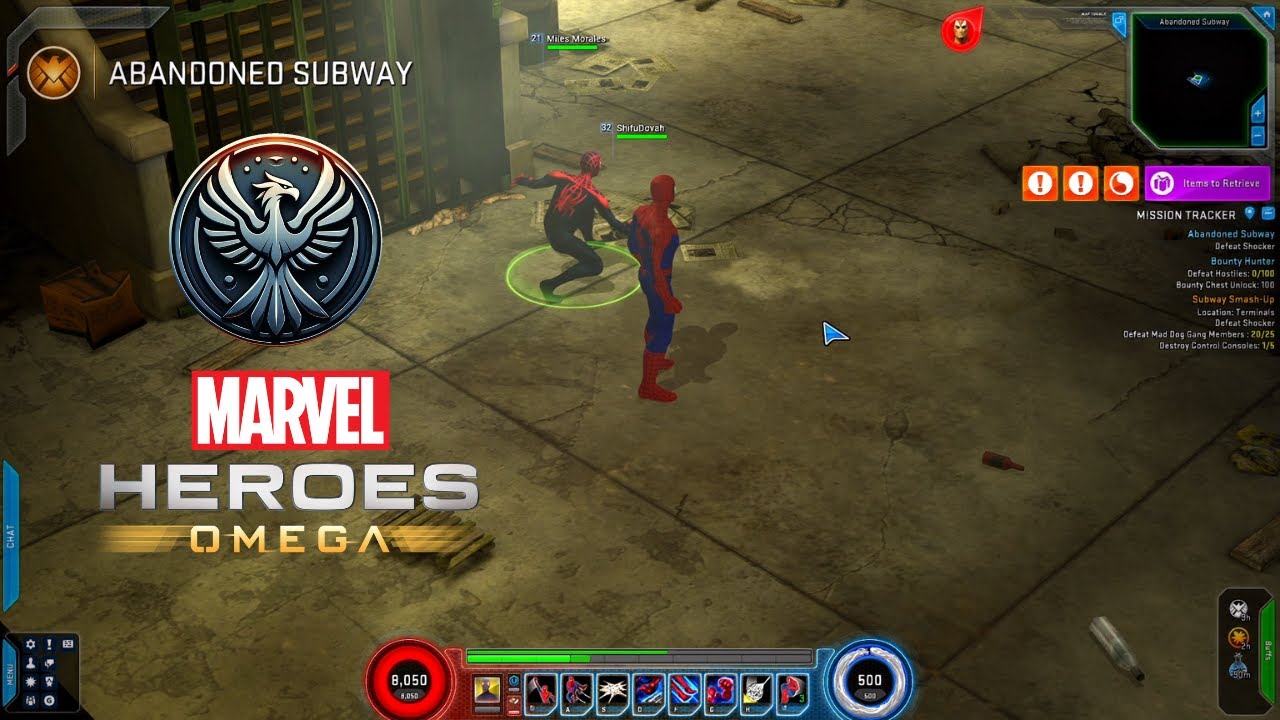 The Return of Marvel Heroes Omega - New Update: Talents/Synergies Spiderman Gameplay Part 2