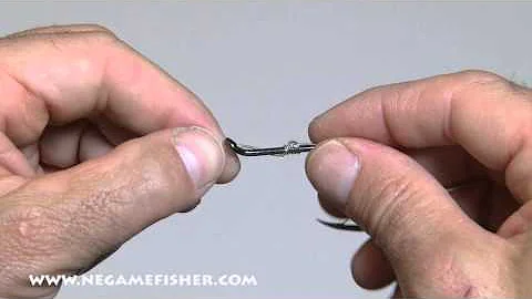 How to tie a snell knot by Ralph DeAngelo of Chasi...