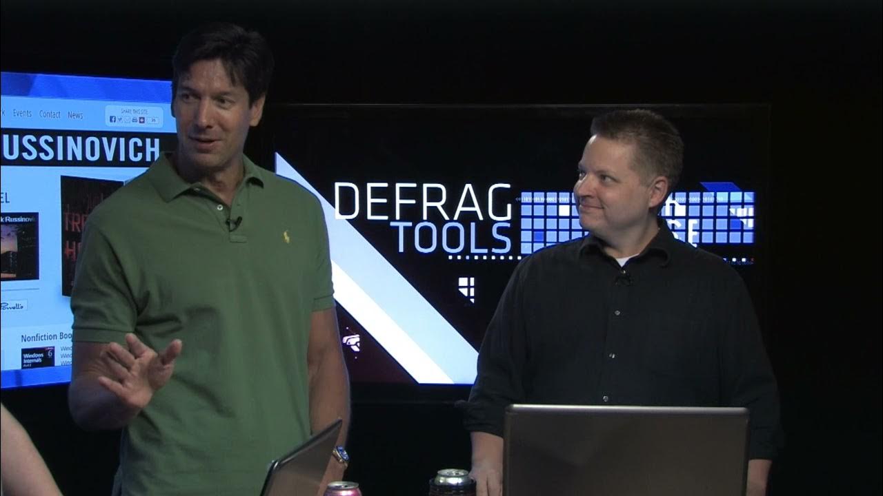 Defrag Tools Sysinternals history with Mark Russinovich YouTube