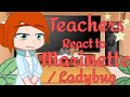 MLB Teachers React to Marinette/Ladybug 🐞 l Original l