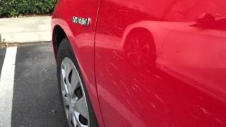 Prius c Vehicle Proximity Notification System