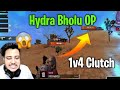 Hydra Bholu op 1v4 clutch🔥Hydra Esports🐉