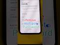 Remove Hotspot Password IN Samsung🤔