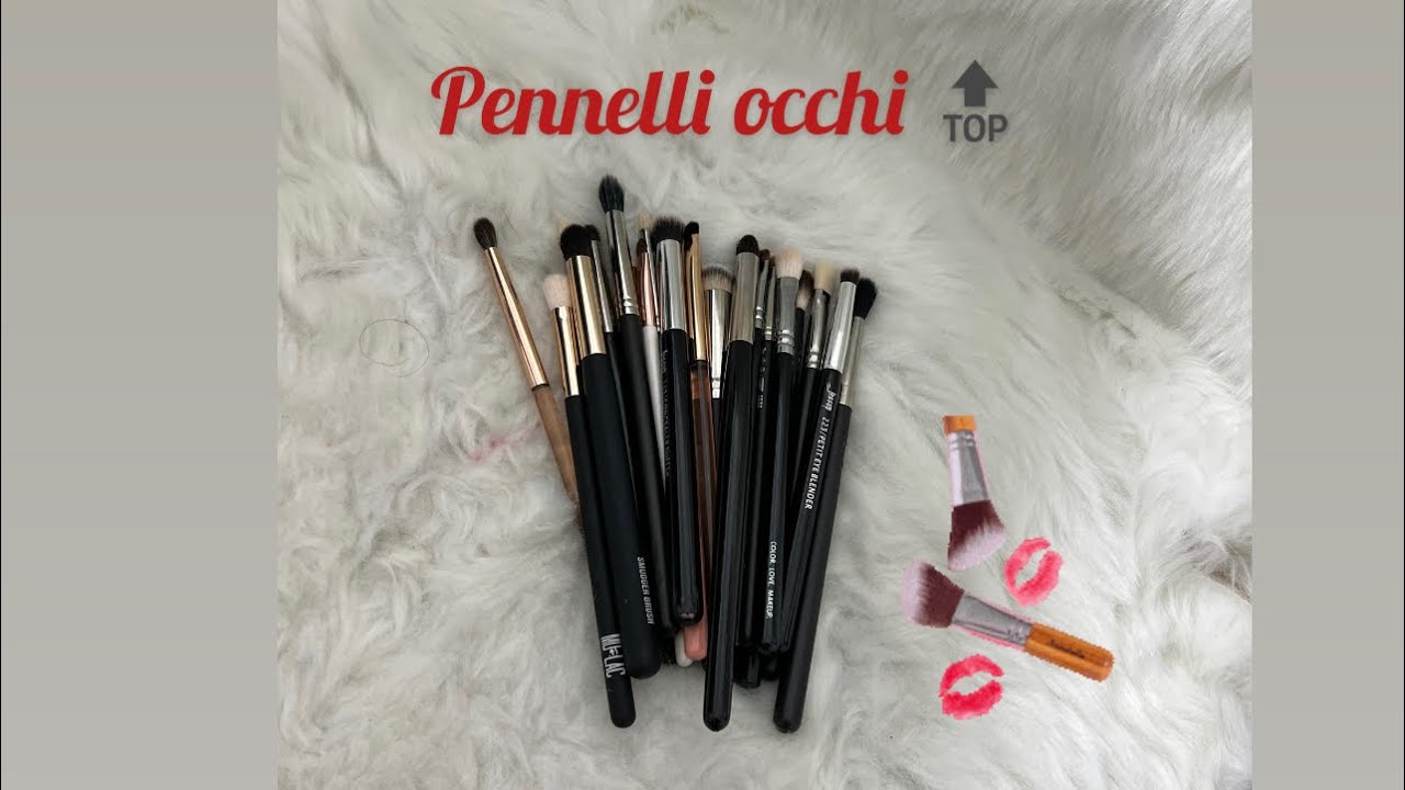 I miei pennelli occhi preferiti 🖌🔝