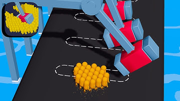 Crowd Escape Master ​- All Levels Gameplay Android,ios (Part 4)