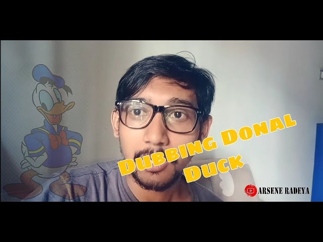 Dubbing #1 | Cara Meniru Suara Donal Bebek (Tutorial Dubbing Donal Duck) class=