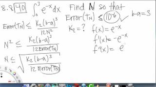 Error Bounds   Example 2 | Single Variable Calculus for Sci & Eng | Griti