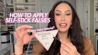 Short Tutorial: How to Apply Self-Stick False Eyelashes