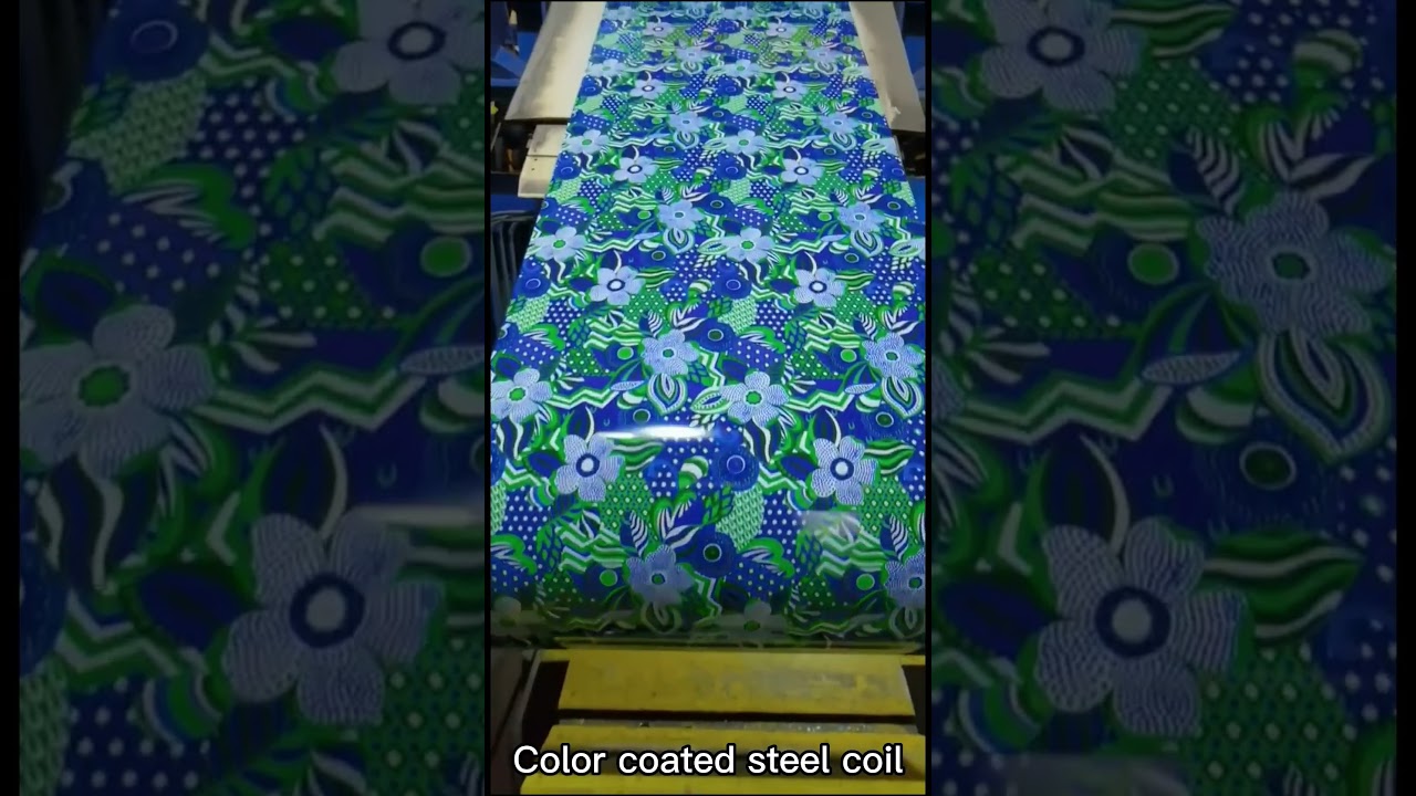 Color coated steel coil 