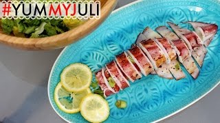 Gegrillter Tintenfisch - BBQ Special #YUMMYJULI | yummypilgrim screenshot 3