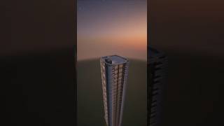 Minecraft Modern Skyscraper Build #minecraft #minecraftbuilding #timelapse