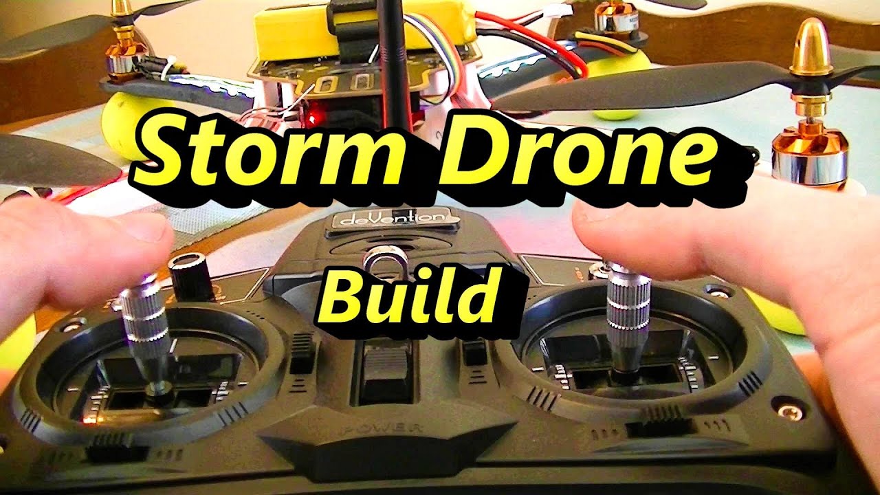 Bestået dukke inkompetence How To Build The STORM Drone - INVERTED - STORM Drone FF Flying Platform  (RTF) - YouTube