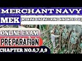 MEK //CHAPTER NO.6,7,8,9 //GP RATING//ONLINE EXAM PREPARATION BY@sailorankit76 #study#MEK
