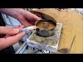 Resizing a stone set ring without taking out the stone