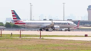 American Airlines Flight 1974 Airbus A321-253NX N422AN Taking off at DFW to Phoenix Sky Harbor