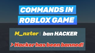 How to Add Commands to your Roblox Game using Cmdr!