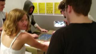 Painstation: Pong but with the fun of watching your friends get electrocuted Painstation: Pong but with the fun of watching your friends get electrocuted