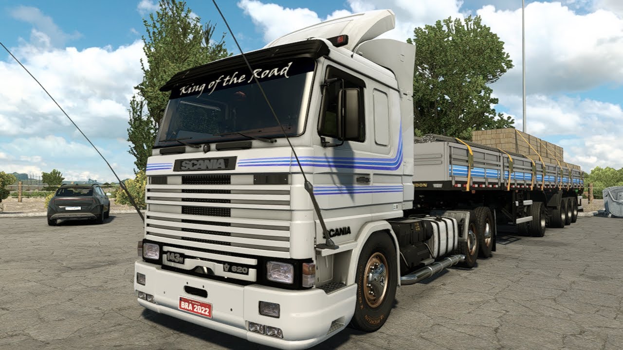 SCANIA 143H CONTIER _ MAPA ROTAS BRASIL
