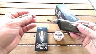 Lookah Seahorse Coil V Replacement Tips Unboxing