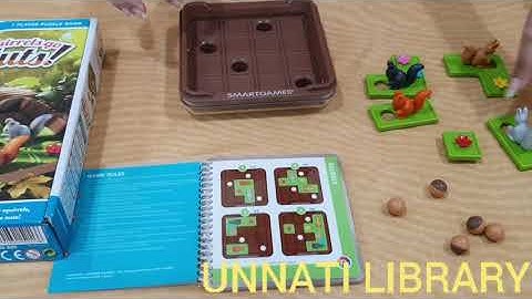 How to Play Squirrels Go nuts game by Smart games from Unnati Library