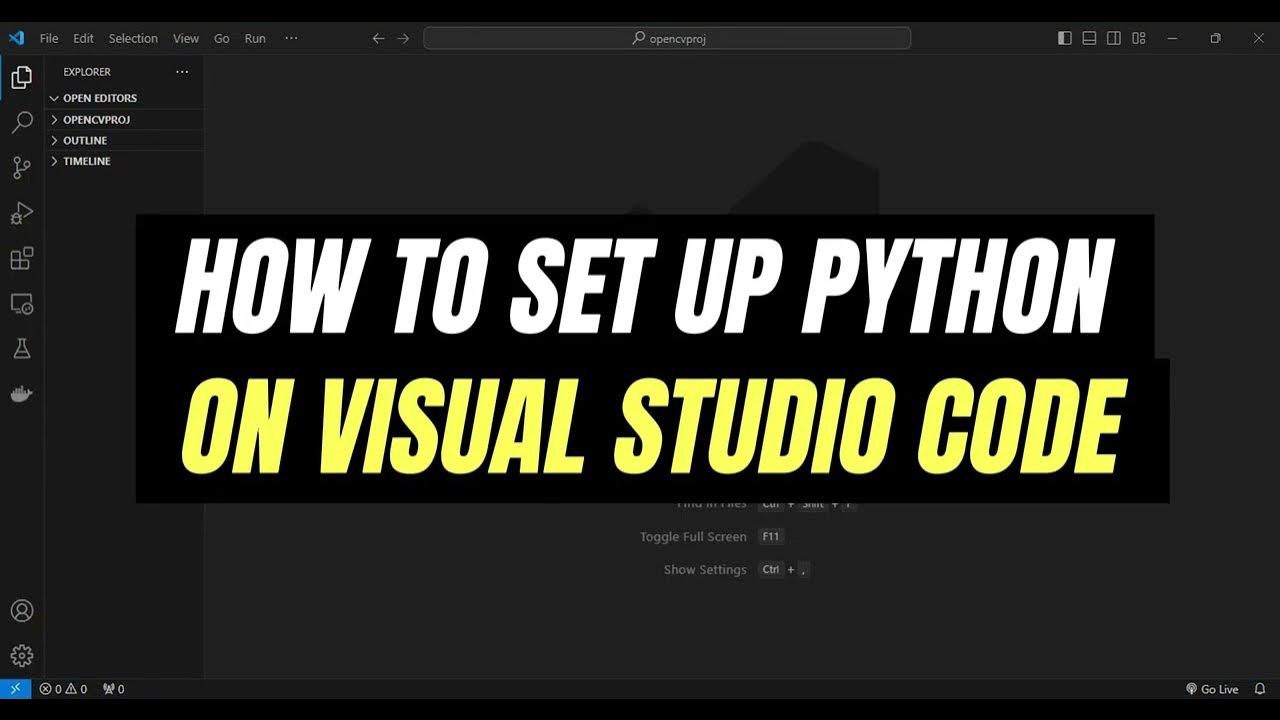 How to Setup Python on Visual Studio Code | Setup and Run Python VSCode ...