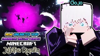 Gojo Satoru UNLIMITED VOID Update and CINEMATIC Hollow Purple in Minecraft Jujutsu Kaisen!