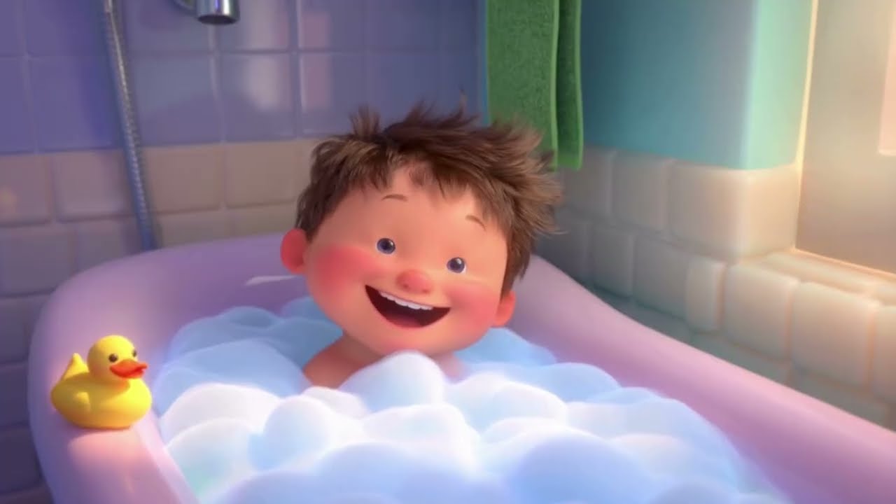 Good Habits Story for Kids | Morning to Night Routine | Brush Teeth, Bath & Sleep 