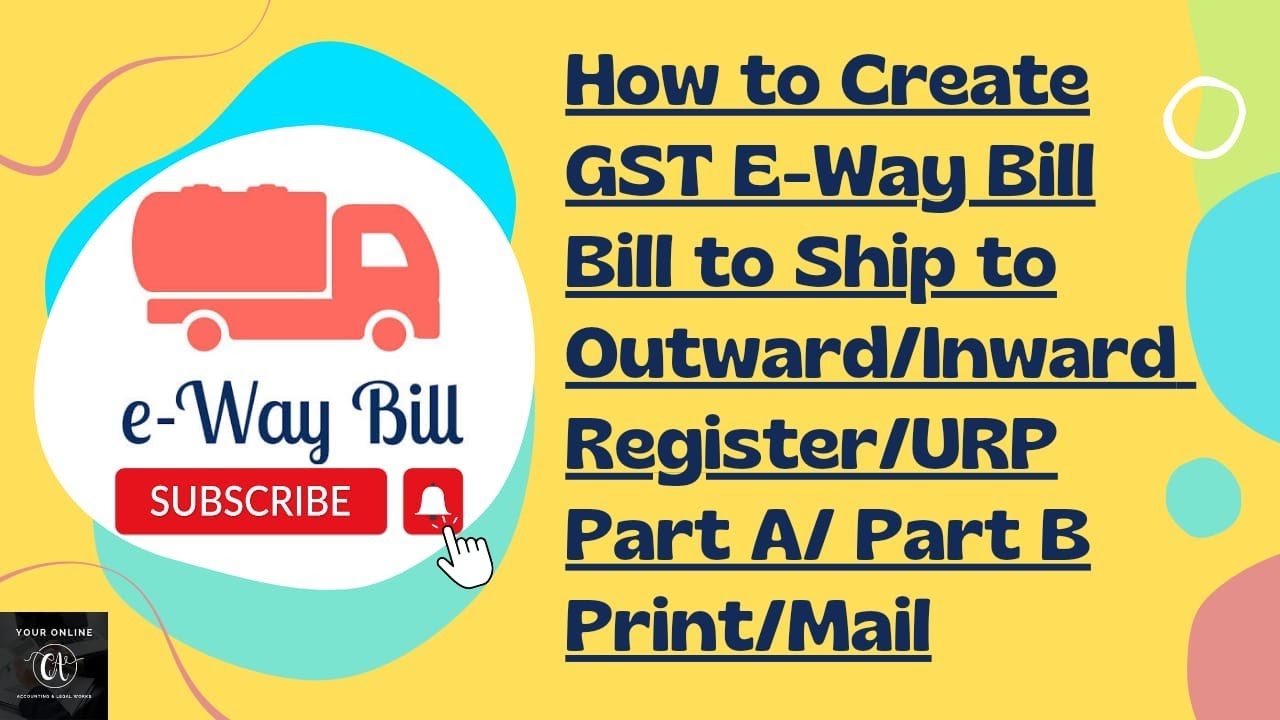 GST E Way Bill Kaise Banaye II How To Generate Eway Bill II YouTube Gst e way bill kaise banaye ii how to generate eway bill ii youtube