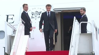 Le président français Emmanuel Macron arrive à Bali pour le G20 | AFP Images