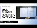 Plan with Me: 2025 Budget Planning Overview