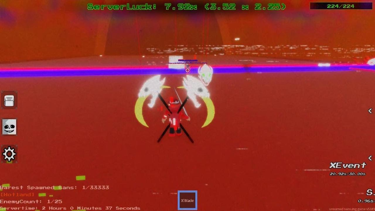 Unnamed sans rng game Fatal Error - YouTube