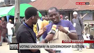 Osun Decides: Voting Underway In Governorship Election - Tokunbo Oyetunji