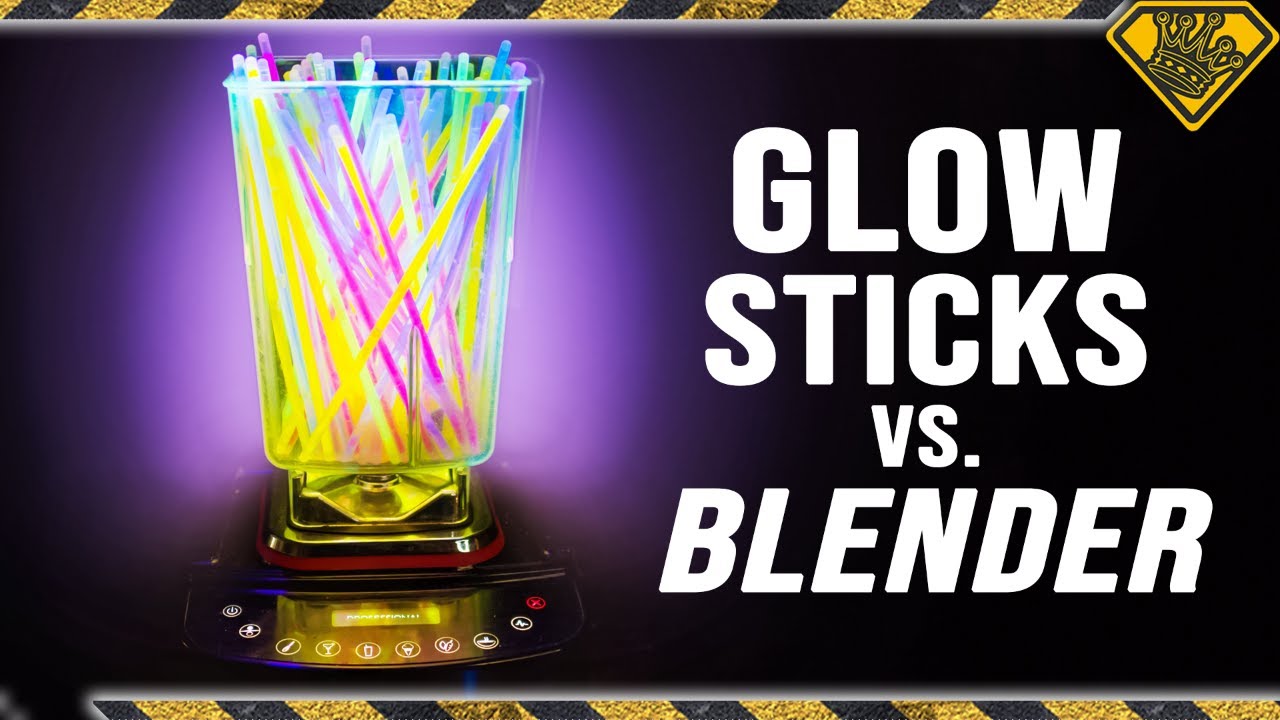 We Blended up Glow Sticks